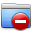 Aqua Stripped Folder Private Icon 32x32 png